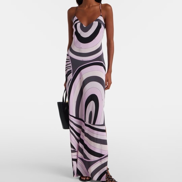 Emilio Pucci Dresses & Skirts - Emilio Pucci Backless Dress in Black, White, and Pink